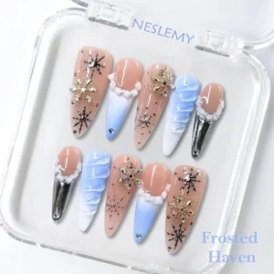 NESLEMY｜Euphoric Holiday Collection | 10PCS Handmade Press On Nails - Image 15