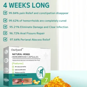 Natural Herbal Strength Hemorrhoid Capsules - Image 2