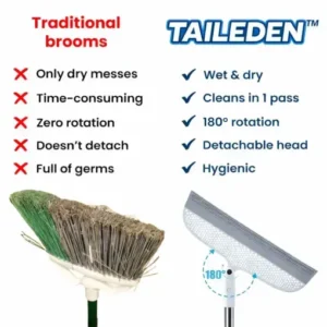 Magic Silicon Squeegee Broom - Image 8