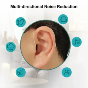 Smart & Self-Fitting Bluetooth Hearing Aids (App Controlled) - Image 3