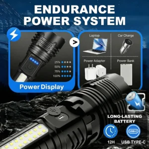 5 Modes Powerful Emergency Survival Flashlights - Image 3