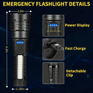 5 Modes Powerful Emergency Survival Flashlights - Image 7