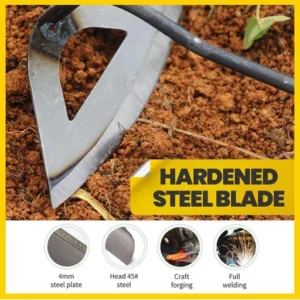 All-Steel Hardened Hollow Hoe - Image 6