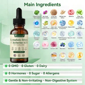 Lymphatic Detox × Berberine 12-in-1 Sculpting Serum - Image 12