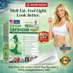 Triple Action Microneedle Patch – Berberine & NAD+ for Metabolic Support