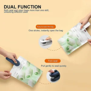 2-in-1 Mini Heat Sealer - Seal & Cutter - Image 5