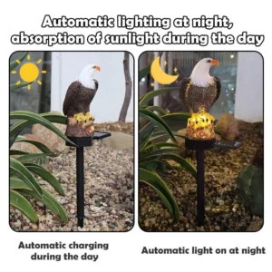 Eagle LED Garden Solar Post Light - Image 6