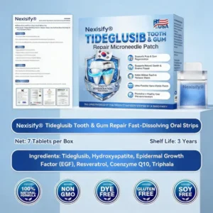 𝟓-𝒊𝒏-𝟏 𝑻𝒊𝒅𝒆𝒈𝒍𝒖𝒔𝒊𝒃 𝑻𝒐𝒐𝒕𝒉 𝑶𝒓𝒂𝒍 𝑺𝒕𝒓𝒊𝒑𝒔 & Gum Repair Oral Strips - Image 9