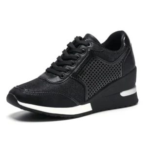 High Heeld Wedge Sneakers For Women - Image 3