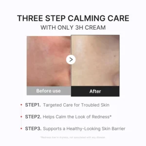 KLENIMORE 3H Daily Relief Cream - Guaiazulene & Centella Soothing Moisturizer for Sensitive Skin - Image 5