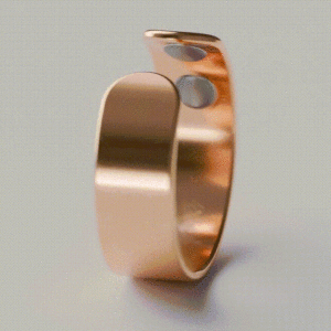 Magnetic Ring - Elegant Stainless Steel Ring - Magnet Rings - Image 2