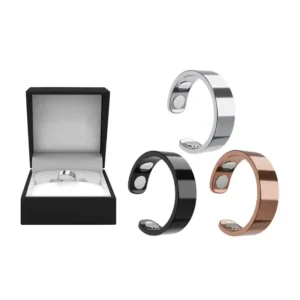 Magnetic Ring - Elegant Stainless Steel Ring - Magnet Rings - Image 26