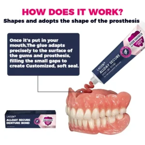 All-Day Secure Adhesive Denture Cream - Image 2