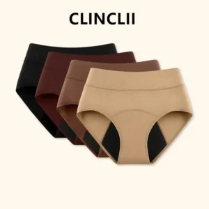 CLINCLII 100% Leak-Proof Underwear 4-packe - Image 14