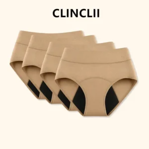 CLINCLII 100% Leak-Proof Underwear 4-packe - Image 2