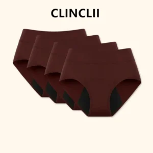 CLINCLII 100% Leak-Proof Underwear 4-packe - Image 4
