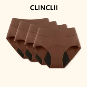 CLINCLII 100% Leak-Proof Underwear 4-packe - Image 5