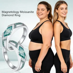 Magnetology Moissanite Diamond Ring