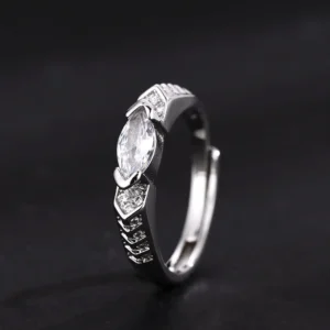 Magnetology Moissanite Diamond Ring - Image 12