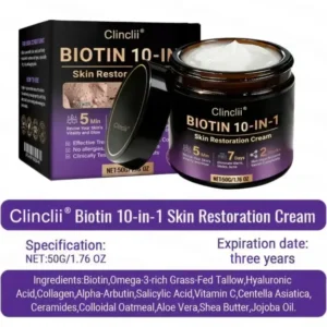 Biotin 10-in-1 Skin Restoration Cream – Last Day Promotion: 75% OFF