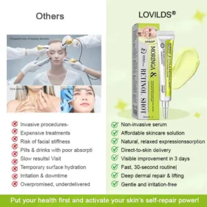 👨‍⚕️Made and shipped from the USA moringa & Vita-A Retinol Shot Wrinkle-Lift Tightening cream - Image 3