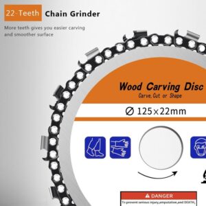 MaxGrinder 22 Teeth Saw Wood Angle Grinder Disc - Image 7