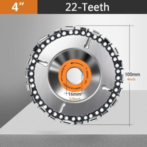 MaxGrinder 22 Teeth Saw Wood Angle Grinder Disc - Image 2