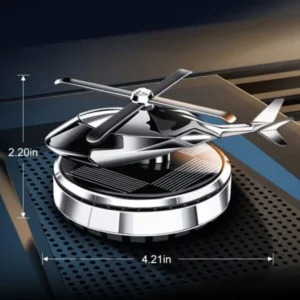Metal Solar Helicopter Air Freshener - Image 6