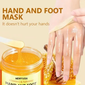 Peel-Off Hand Mask - Smooth & Hydrate Hands & Feet in 3 Simple Steps - Image 2