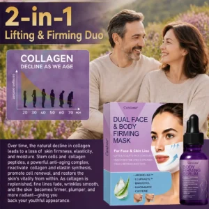 2-in-1 Bakuchiol Peptide Lifting Mask + Firming Body Serum - Image 11