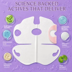 2-in-1 Bakuchiol Peptide Lifting Mask + Firming Body Serum - Image 12