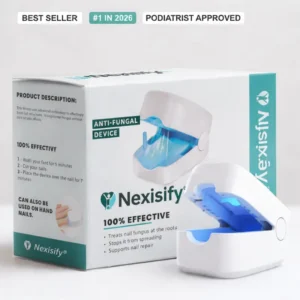 Nail fungus cleaning laser device