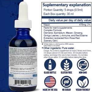 REVITAHEPA Male Growth Nutrition Drops - Image 3