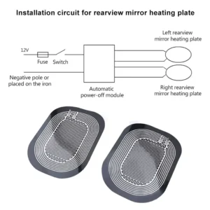 Rearview Mirror Defogging Heating Sheets - Image 5