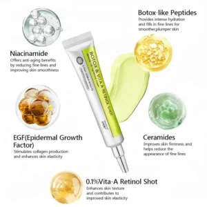 BOTOX & VITA A RETINOL SHOT Wrinkle Lift Tightening Cream - Image 13