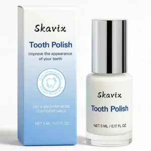 Skavix Instant White Smile Tooth Polish – Fast Stain Removal & Gentle Enamel Care