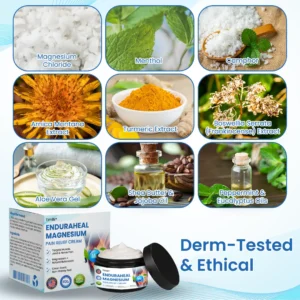 EnduraHeal Magnesium Pain Relief Cream - Image 9