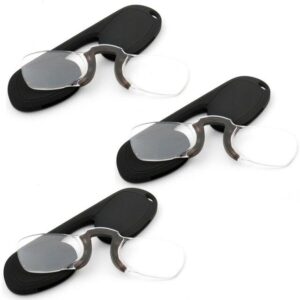 Portable Mini Nose Clip Reading Glasses - Image 13
