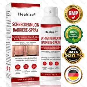 Schneckenmucin-Barriere-Spray zur Linderung von Hautschüben und zur Regeneration der Haut-𝘿𝙚𝙪𝙩𝙨𝙘𝙝𝙡𝙖𝙣𝙙𝙨 𝙉𝙧. 1 𝙨𝙥𝙧ü𝙝𝙗𝙖𝙧𝙚 𝘽𝙖𝙧𝙧𝙞𝙚𝙧𝙚-𝙋𝙛𝙡𝙚𝙜𝙚 𝙗𝙚𝙞 𝙋𝙨𝙤𝙧𝙞𝙖𝙨𝙞𝙨