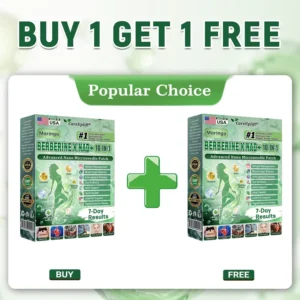 Moringa · Berberine × NAD+ 10-in-1 Slimming & Firming Microneedle Patch - Image 13