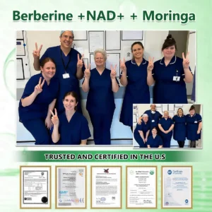 Moringa · Berberine × NAD+ 10-in-1 Slimming & Firming Microneedle Patch - Image 5