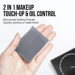 Clinclii 2-in-1 Oil Blotting Sheets