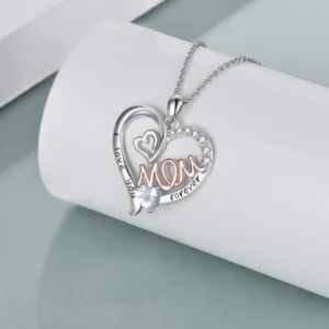 Double heart necklace - Image 2