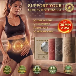 𝐌𝐨𝐫𝐢𝐧𝐠𝐚 & 𝐁𝐞𝐫𝐛𝐞𝐫𝐢𝐧𝐞 4‑In‑1 Micro‑Particle Sculpting & Fat‑Burn Shorts
