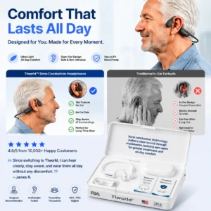 Bone Conduction Smart Hearing Headphones - Image 2