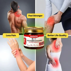 Japanese Pain Relief Massage Gel for Muscles & Joints - Image 2