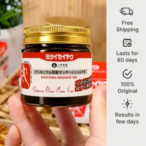 Japanese Pain Relief Massage Gel for Muscles & Joints - Image 3