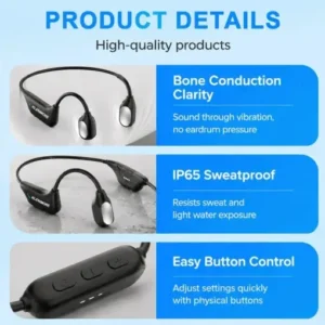 Bone Conduction Smart Hearing Headphones - Image 10