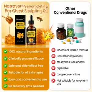 VenomDefine Pro Chest Sculpting Oil - Image 2