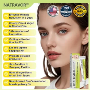 Skin Tightening & Vita-A Retinol Retinol shot Anti-Wrinkle Firming Tightening cream - Image 5